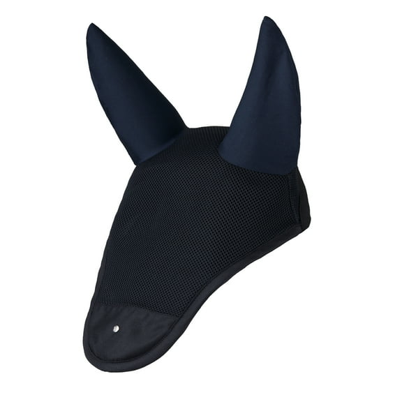 HORZE Phoenix Crochet Deep Front Horse Ear Net with Lycra Ear Covers