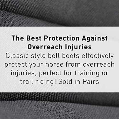 HORZE Coprisella In Neoprene Per Cavallo - Protezione Antigraffio, Nero, Set Da 2 - Foto 11