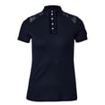 thumbnail image 1 of HORZE Sianna Women's Short Sleeve Breathable Equestrian Show Shirt with Lace Shoulders, 1 of 9