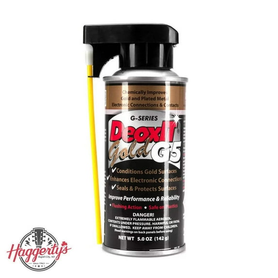 Hosa G5S-6 CAIG DeoxIT GOLD Contact Enhancer 5% Spray 5 oz