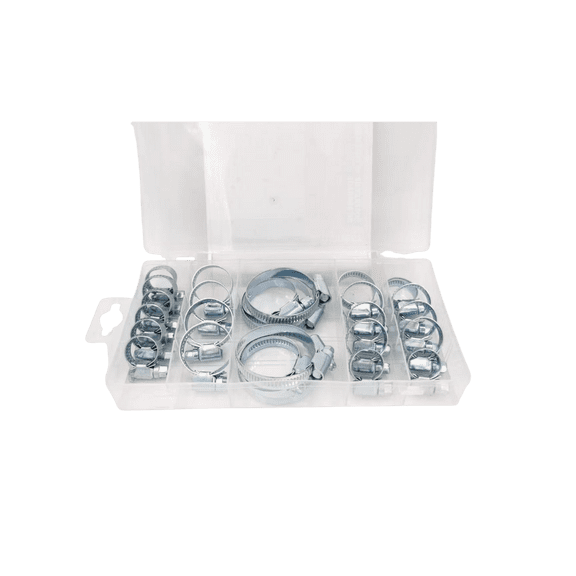 HOSE CLAMP COMBO BOX - 26 PIECES