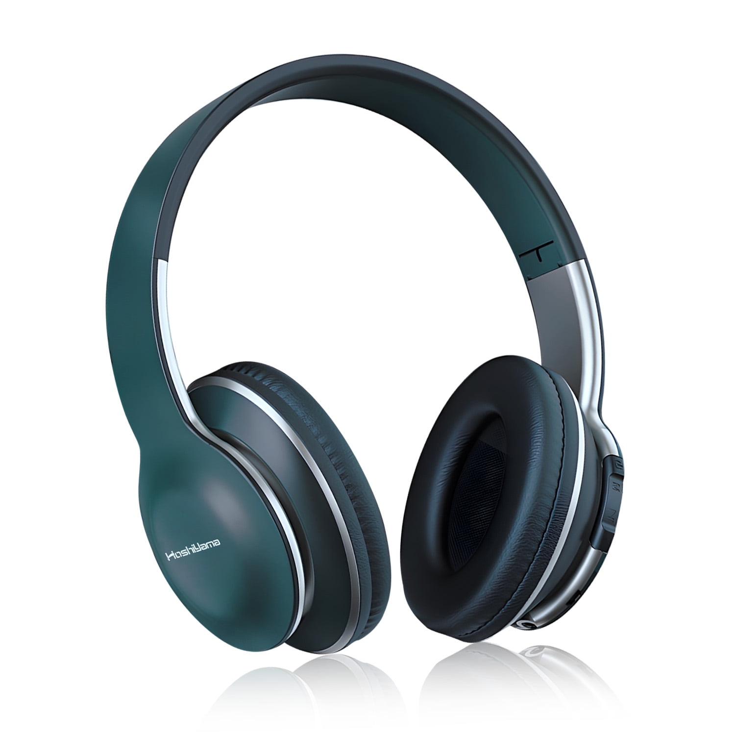 HOSHIYAMA Rechargeable Bluetooth Headphones, Overhead Folding