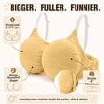 HOSIA Oversized Fake Chest Bra for Old Lady Costume,8.5 Inch Padded ...