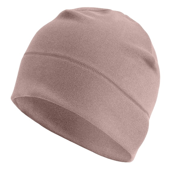HOSIA Unisex Fleece Skull Cap Soft Fleece Thermal Winter Warm Beanie Hat Lightweight Windproof Warm Hat Running Cycling Skiing Hiking Running Cold Weather Outdoor Sports Soft Casual Headwear Khaki