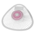 thumbnail image 1 of HOSPECO Health Gards Urinal Screen with Non-Para Block, White/Pink, Cherry, Dozen, 1 of 2