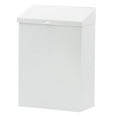 thumbnail image 1 of HOSPECO ND-1W Feminine Hygiene Product Metal Waste Receptacle - White (1/Carton), 1 of 3