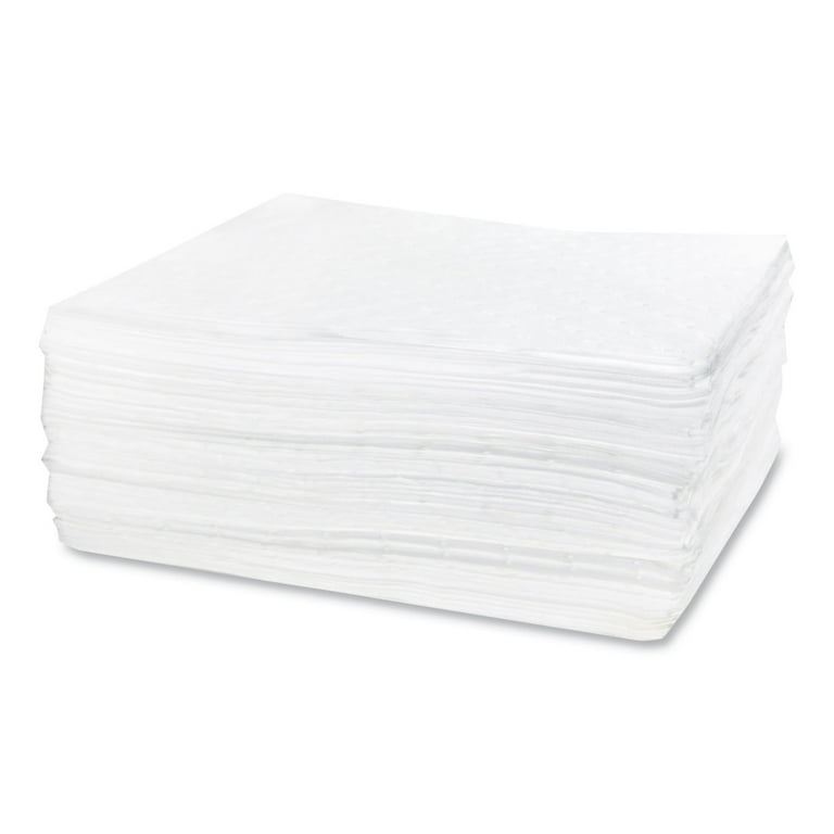 TASKBrand Industrial Oil Only Sorbent Pad, 0.21 gal, 15 x 18, 100/Carton TASKBrand Industrial Oil Only Sorbent Pad, 0.21 gal, 15 x 18, 100/Carton