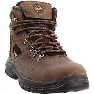 HOSS Boots Men's Adam Steel Toe Hiker Work Boots