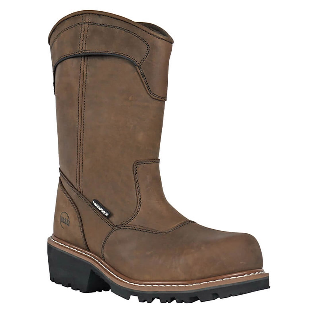 HOSS Boots Men s Aspen Composite Toe Pull On Logger Work Boots