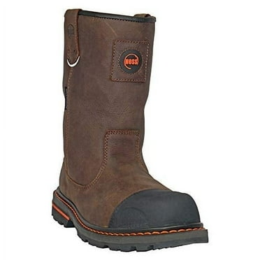 HOSS Boots Men's Cartwright II Composite Toe Pull-On Wellington Work Boots