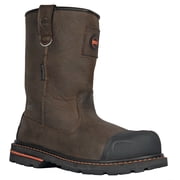 أحذية HOSS للرجال Cartwright II Composite Toe Pull-On Wellington Work Boots
