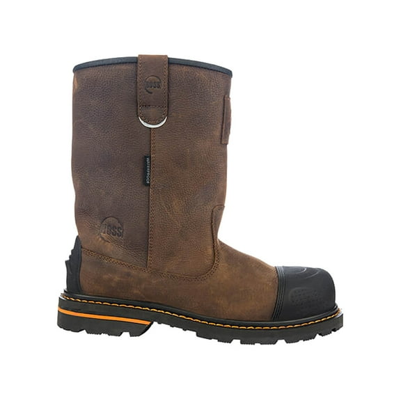 HOSS Boots Men's Cartwright II Composite Toe Pull-On Wellington Work Boots