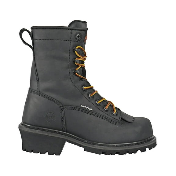 HOSS Boots Men's Cross Cut Composite Toe Logger Work Boots