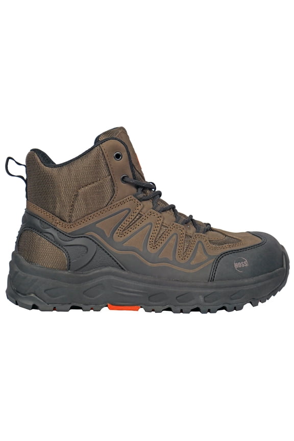 HOSS Boots Men's Eric Hi Oblique Toe Safety Toe Hiker Work Boots
