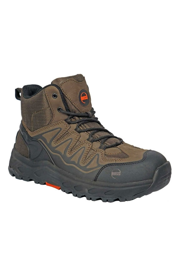 HOSS Boots Men's Eric Hi Oblique Toe Safety Toe Hiker Work Boots