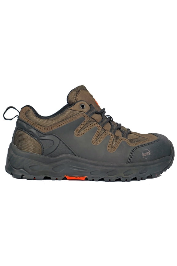 HOSS Boots Men's Eric Lo Oblique Toe Safety Toe Hiker Work Boots