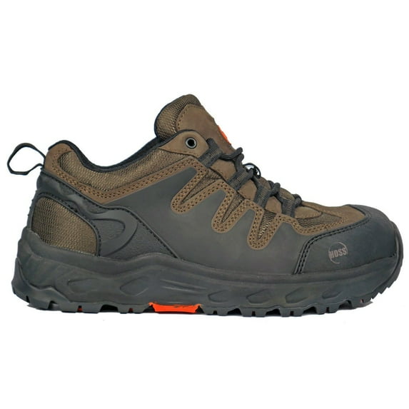 HOSS Boots Men's Eric Lo Oblique Toe Safety Toe Hiker Work Boots