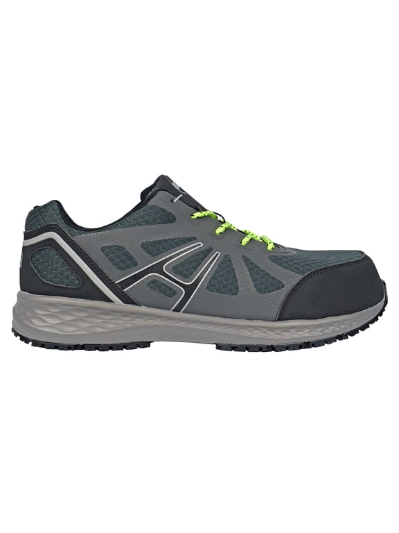 HOSS Boots Men's Express Slip-Resistant Composite Safety Toe Work Shoe Sneakers