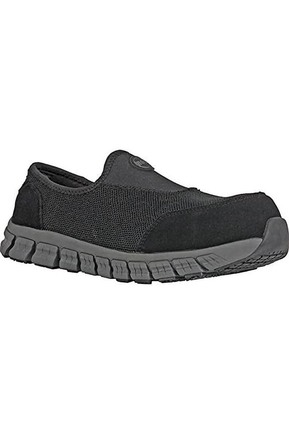 HOSS Boots Men's Meteorite Ultra Lite Composite Safety Toe Slip-On Work Shoes