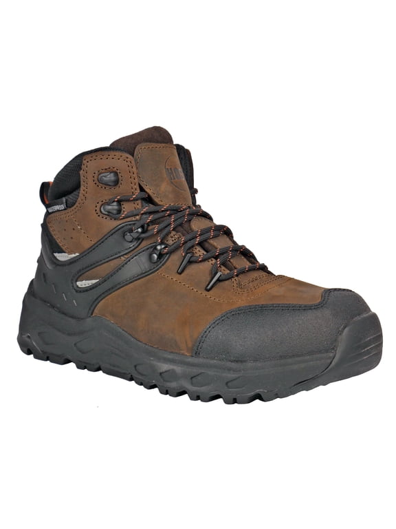 HOSS Boots Men's Stomp Oblique Toe Hiker Work Boots