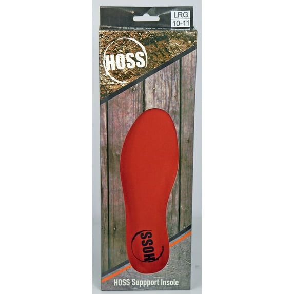 HOSS Boots Unisex Support Polyurethane Heel Shock Pad Insole