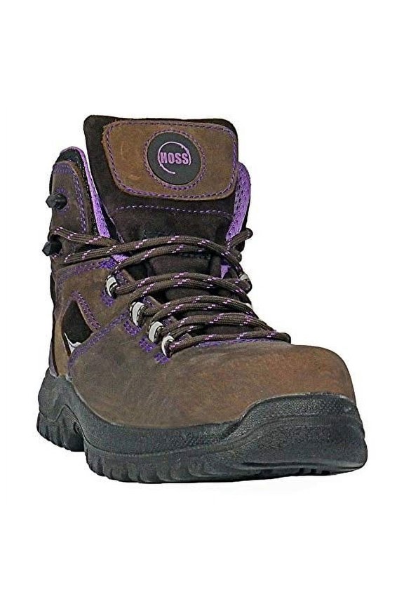 HOSS Boots Women's Lacy Composite Toe Hiker Work Boots