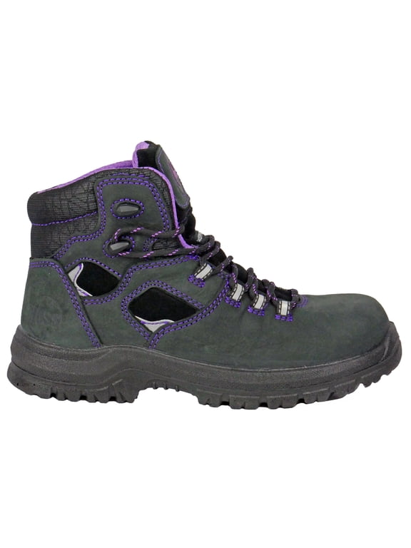 HOSS Boots Women's Lacy Composite Toe Hiker Work Boots
