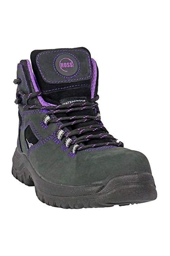 HOSS Boots Women's Lacy Composite Toe Hiker Work Boots