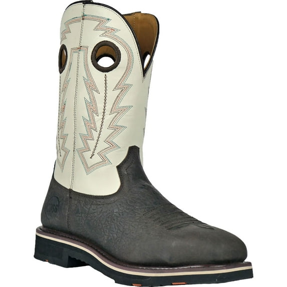 HOSS Spitfire Men's 11-inch Composite Toe Electrical Hazard Western Work Boot Size 7.5(EE)
