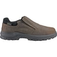 thumbnail image 1 of HOSS Worker Men's Internal Metatarsal Composite Toe Electrical Hazard Slip-On Work Oxford, Medium Brown, Size 7(M), 1 of 6