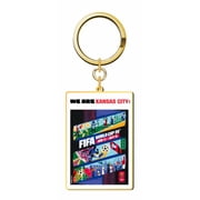 FIFA World Cup 2026 Host City Soccer Poster Keychain - Kansas City