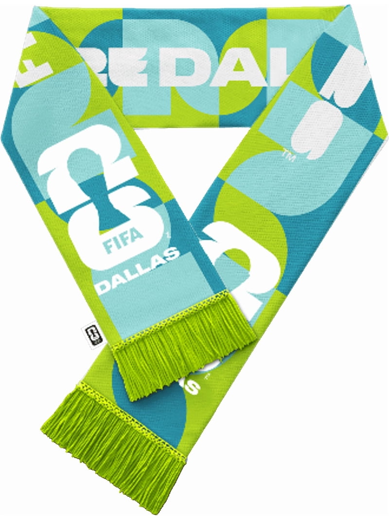FIFA World Cup 2026 Host City Soccer Fan Scarf - Dallas - Walmart.com