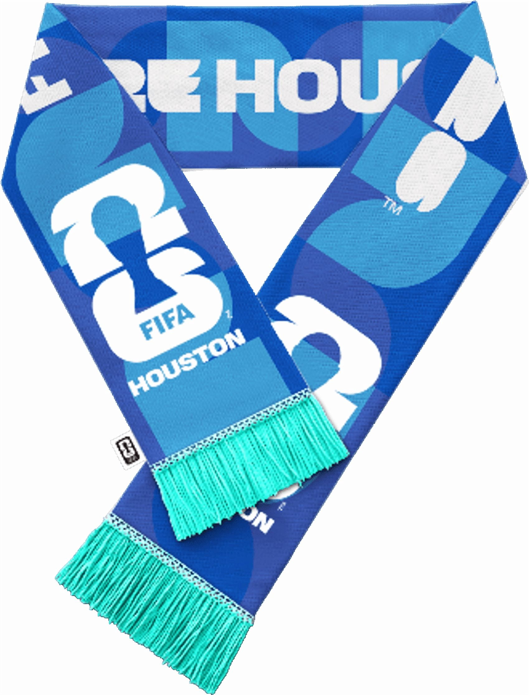 FIFA World Cup 2026 Host City Soccer Fan Scarf - Houston - Walmart.com