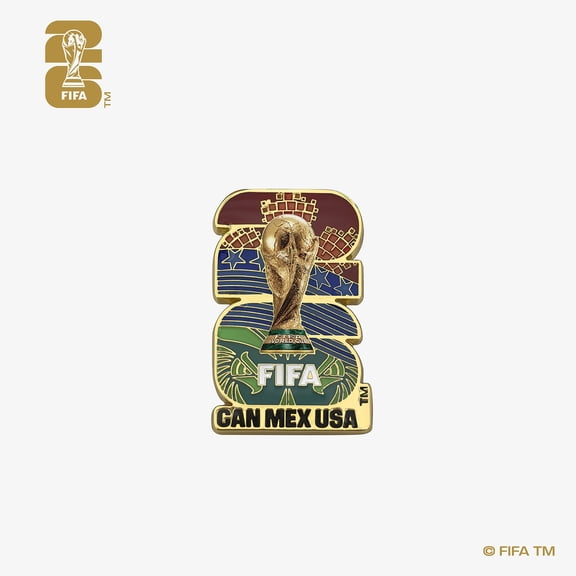 FIFA World Cup 2026 Host Country Soccer Emblem Collectible Pin