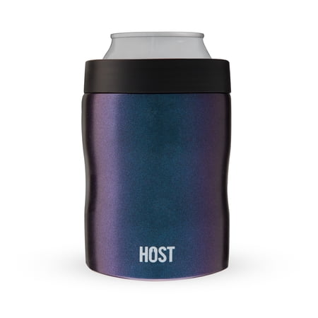 Host Stay-Chill Standard Beer Cooler, Insulated Beer Holder, Set of 1 Black