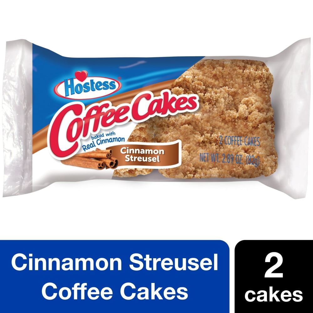 HOSTESS Coffee Cakes Single Serve - 2 ct / 2.89 oz