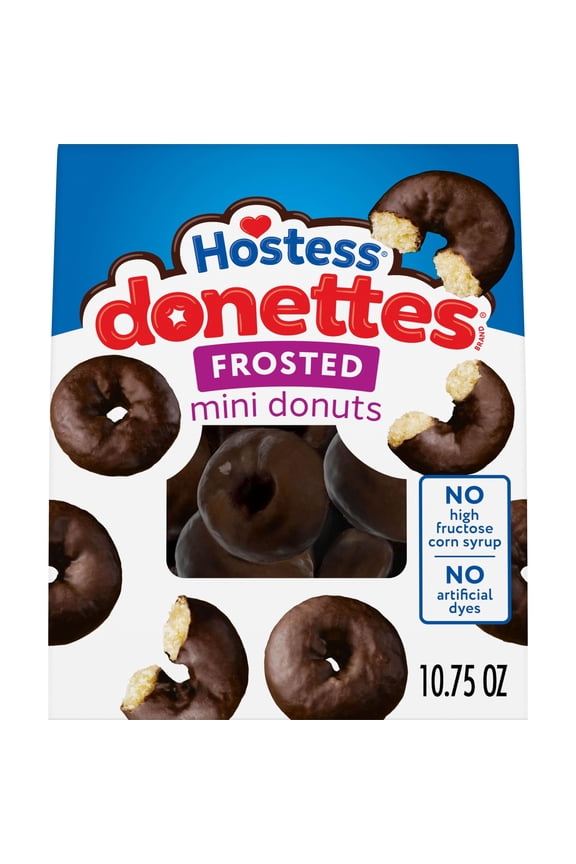 Donettes, Frosted Mini Donuts, 10.75 oz Bag