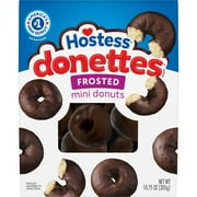 Hostess Donettes, Frosted Mini Donuts, 10.75 oz Bag
