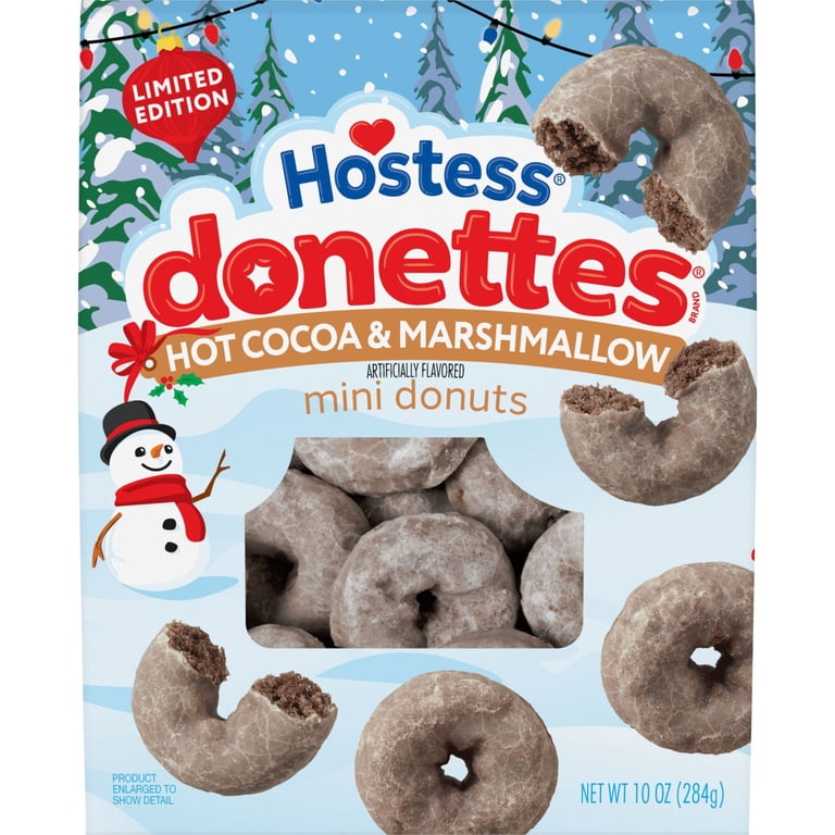 Hostess Donettes, Hot Cocoa & Marshmallow Artificially Flavored