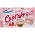 thumbnail image 1 of HOSTESS Limited Edition Strawberry Flavored CupCakes, 8 Count, 12.7 oz, 1 of 5