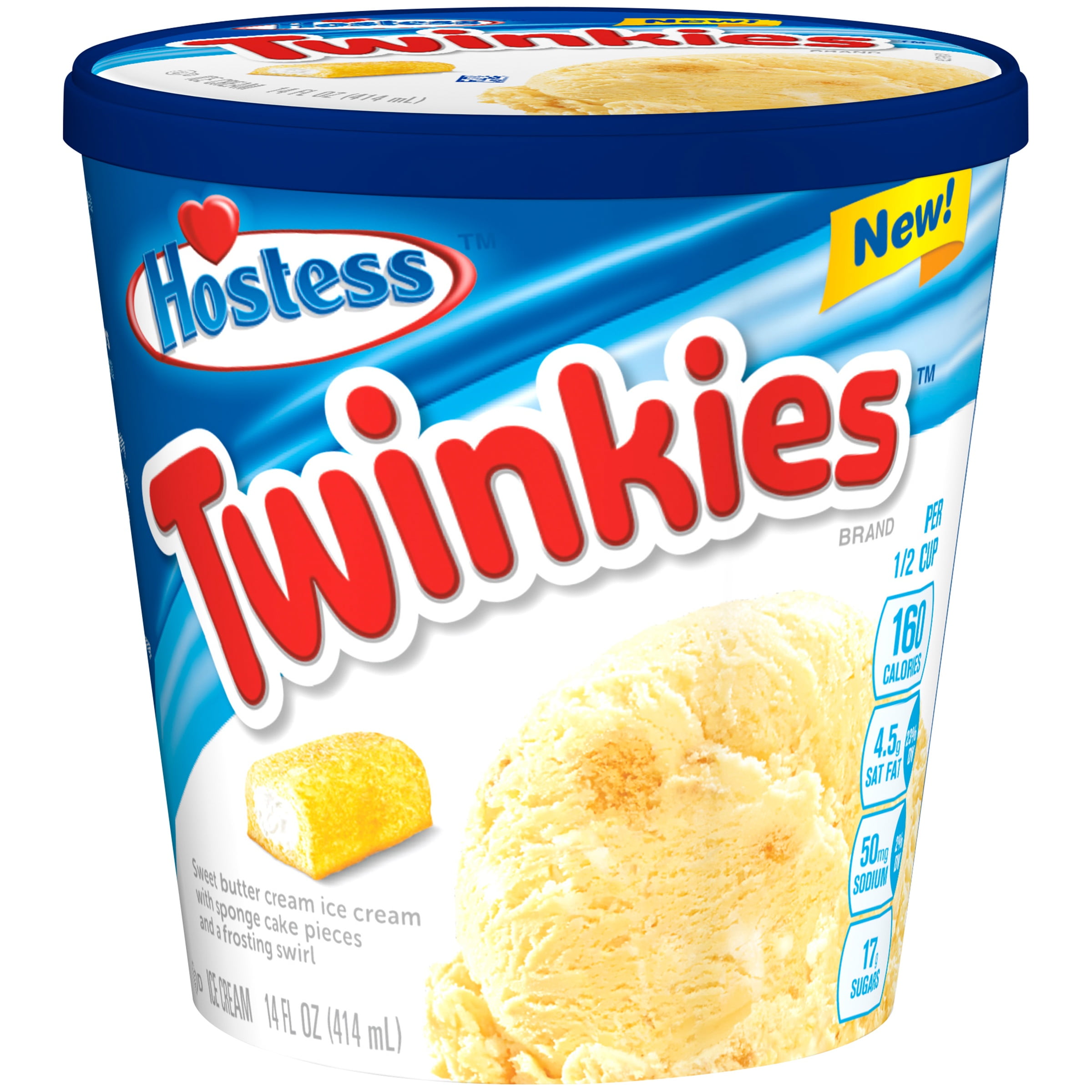 HOSTESS TWINKIES Ice Cream 14 fl. oz. Tub