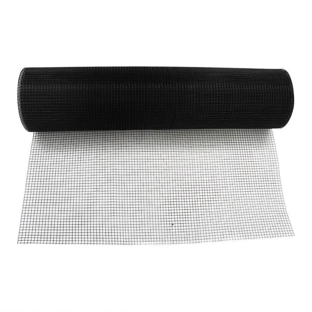 HOSTIC 1/2in Hardware Square Metal Wire Roll Galvanized Welded Chicken Wire Mesh Fence