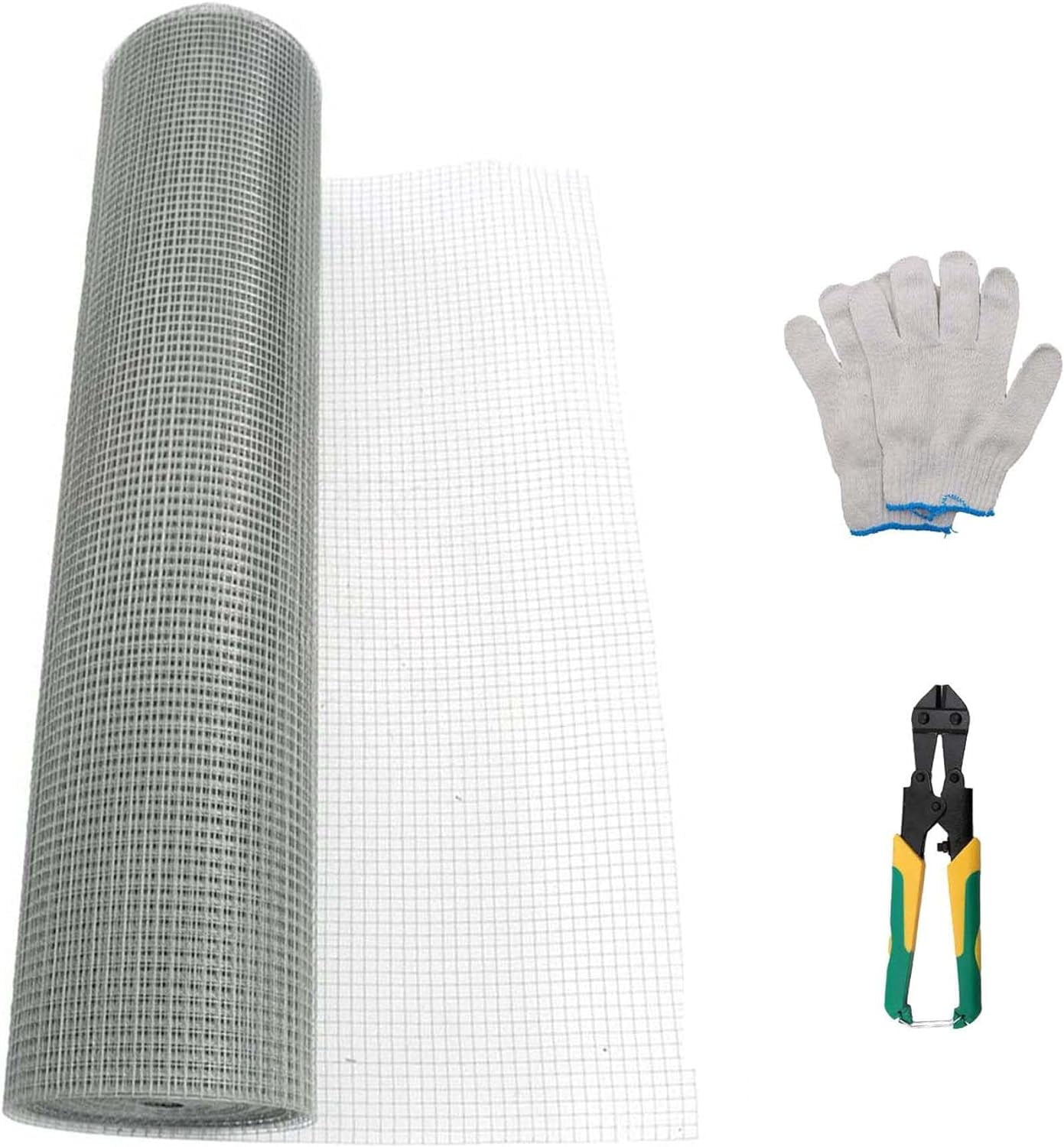 HOSTIC 48 Inch x 100 Feet 1/2 Inch Mesh Hardware Cloth Fencing Net 16