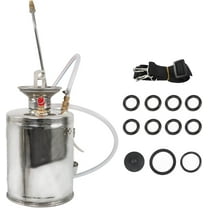 HOSTIC Hand Pump Sprayer Stainless Steel Sprayer for Indoor and Outdoor 1 Gallon Sprayer 12 in Wand 3.3 FT Hose