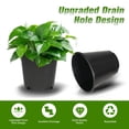 thumbnail image 1 of HOSTIC Premium Black Plastic Nursery Plant Container Garden Planter Pots, 1 of 7
