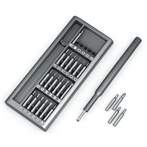 HOSTK25-IN-1 Precision Screwdriver Set, Mini Repair Tool Kit with Torx Bits, Portable Multi-Functional Gadget for Phone, Watch, Electronics & Daily Fixes Compact Easy-Carry Design