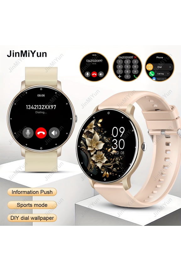 HOT 1.5" Full Touch Sports Smartwatch, BT Call & Alerts, Multi-Sports Modes, Fitness Tracker