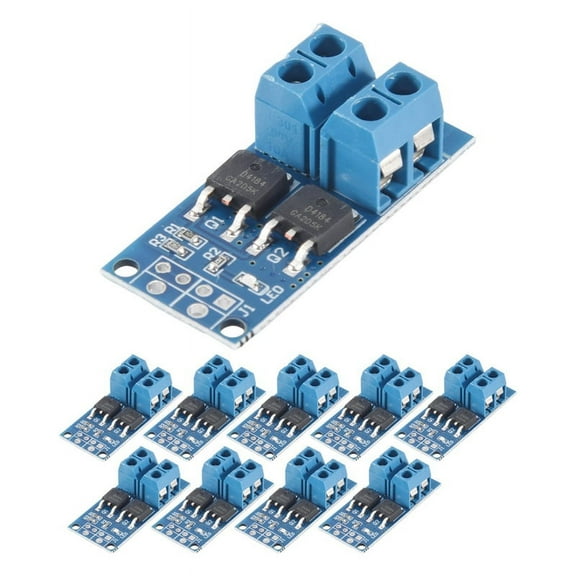 HOT 10PCS DC 5V-36V 15A(Max 30A) MOSFET MOS FET Trigger Switch Driver Module 0-20KHz PWM Regulator Control Panel