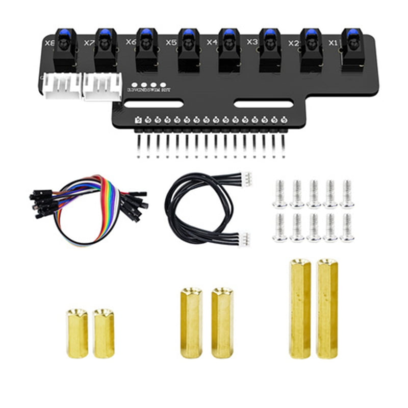 HOT 1PCS 8 Channel High Precision Electronic Infrared Line Tracking ...