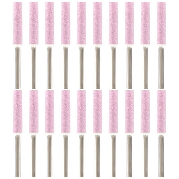 20 Pack Chainsaw Sharpener Grinding Stones Polishing Grinding Tool for Chainsaw Sharpener 3/16 Inch/ 4.8 mm